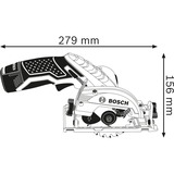 Bosch GKS 12V-26 PROFESSIONAL 8,5 cm Nero, Blu, Rosso 1400 Giri/min, Sega circolare blu/Nero, Legno, Nero, Blu, Rosso, 8,5 cm, 1400 Giri/min, 2,65 cm, 1,5 cm