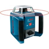 Bosch GRL 400 H Professional Livella rotatoria 400 m 635 nm (< 1 mW), Laser rotante blu/Nero, 400 m, 0,08 mm/m, 5°, 600 Giri/min, Rosso, 635 nm (< 1 mW)
