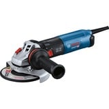 Bosch GWS 17-150 S smerigliatrice angolare 15 cm 9700 Giri/min 1700 W 2,2 kg blu/Nero, 9700 Giri/min, 15 cm, AC, 2,2 kg, Motore senza spazzole