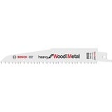 Bosch Lame per sega a gattuccio S 610 DF Heavy per legno e metallo, 5 pezzi, Lama per sega 