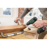 Bosch Universal Impact 18V 1450 Giri/min Senza chiave 1,3 kg Nero, Verde, Rosso verde/Nero, Trapano con impugnatura a pistola, Senza chiave, 1 cm, 1450 Giri/min, 3 cm, 1 cm