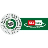 Bosch Universal Impact 18V 1450 Giri/min Senza chiave 1,3 kg Nero, Verde, Rosso verde/Nero, Trapano con impugnatura a pistola, Senza chiave, 1 cm, 1450 Giri/min, 3 cm, 1 cm