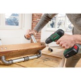 Bosch Universal Impact 18V 1450 Giri/min Senza chiave 1,3 kg Nero, Verde, Rosso, Trapano avvitatore verde/Nero, Trapano con impugnatura a pistola, Senza chiave, 1 cm, 1450 Giri/min, 3 cm, 1 cm