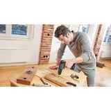 Bosch Universal Impact 18V 1450 Giri/min Senza chiave 1,3 kg Nero, Verde, Rosso, Trapano avvitatore verde/Nero, Trapano con impugnatura a pistola, Senza chiave, 1 cm, 1450 Giri/min, 3 cm, 1 cm
