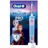 Braun Oral-B Vitality Pro 103 Kids Frozen, Spazzolino da denti elettrico celeste/Bianco