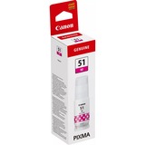 Canon GI-51M, Resa elevata, Flacone d'inchiostro, Magenta Resa elevata, Flacone d'inchiostro, Magenta, Magenta, Canon, PIXMA G1520, G2520, G2560, G3520, G3560, 7700 pagine, Ad inchiostro, 1 pz