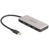 DeLOCK 64261, Hub USB grigio