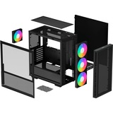 DeepCool R-CH560-BKAPE4-G-1, Chassis Tower Nero