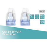 Digitus Cavo patch CAT 5e SF/UTP 3m grigio
