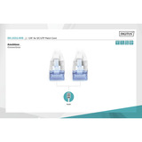 Digitus Cavo patch CAT 5e SF/UTP 3m grigio