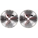 EINHELL Disco diamantato turbo, Ø 230 x 22,23 x 1,8mm, set da 2, Lama 