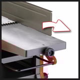 EINHELL Pialla stazionaria TC-SP 204/2, Aereo elettrico rosso