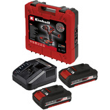 EINHELL Trapano avvitatore a percussione a batteria Power X-Change TE-CD 18/48 Li, 18Volt, Cordless Nero