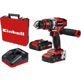 EINHELL Trapano avvitatore a percussione a batteria Power X-Change TE-CD 18/48 Li, 18Volt, Cordless Nero