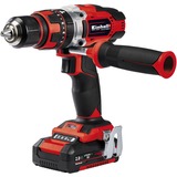 EINHELL Trapano avvitatore a percussione a batteria Power X-Change TE-CD 18/48 Li, 18Volt, Cordless Nero