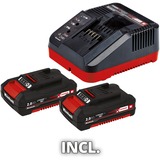 EINHELL Trapano avvitatore a percussione a batteria Power X-Change TE-CD 18/48 Li, 18Volt, Cordless Nero