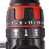 EINHELL Trapano avvitatore a percussione a batteria Power X-Change TE-CD 18/48 Li, 18Volt, Cordless Nero