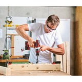 EINHELL Trapano avvitatore a percussione a batteria Power X-Change TE-CD 18/48 Li, 18Volt, Cordless Nero