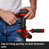 EINHELL Trapano avvitatore a percussione a batteria Power X-Change TE-CD 18/48 Li, 18Volt, Cordless Nero