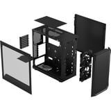 Fractal Design Focus 2 Black TG Clear Tint, Chassis Tower Nero