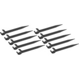 GARDENA 13208-20 supporto per tubo Nero grigio, Nero, Da terra