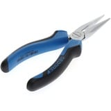 GEDORE Pinza piatta tonda con taglio, 160 mm, Pinza da presa blu/Nero