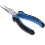 GEDORE Pinza piatta tonda con taglio, 160 mm, Pinza da presa blu/Nero