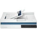 HP Scanjet Pro 2600 f1 Scanner a piano e ADF 600 x 600 DPI A4 Bianco bianco, 89 x 148 mm, 600 x 600 DPI, 1200 x 1200 DPI, 48 bit, 24 bit, 25 ppm