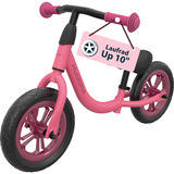 HUDORA Laufrad Up 10", Girante fucsia