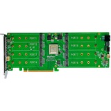 HighPoint SSD7540 drives allo stato solido M.2 65536 GB PCI Express 4.0 NVMe 65536 GB, M.2, 16 Gbit/s