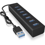 ICY BOX 60819, Hub USB Nero