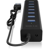 ICY BOX 60819, Hub USB Nero
