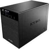 ICY BOX IB-3640SU3 USB 3.2 Gen 1 (3.1 Gen 1) Type-B Nero, Disk enclosure Nero, HDD, SATA, 3.5", USB 3.2 Gen 1 (3.1 Gen 1) Type-B, 5 Gbit/s, Nero