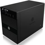 ICY BOX IB-3640SU3 USB 3.2 Gen 1 (3.1 Gen 1) Type-B Nero, Disk enclosure Nero, HDD, SATA, 3.5", USB 3.2 Gen 1 (3.1 Gen 1) Type-B, Nero, Alluminio, Plastica