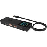 ICY BOX IB-DK4038-LCD, Docking station antracite
