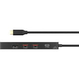 ICY BOX IB-DK4038-LCD, Docking station antracite