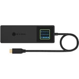 ICY BOX IB-DK4038-LCD, Docking station antracite