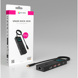 ICY BOX IB-DK4038-LCD, Docking station antracite