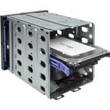 Inter-Tech 3U-30765, Server case Nero