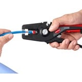 KNIPEX 12 42 195 , Pinza stripper Nero/Rosso
