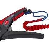 KNIPEX 12 42 195 , Pinza stripper Nero/Rosso