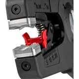 KNIPEX 12 42 195 , Pinza stripper Nero/Rosso