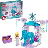LEGO Disney Princess Elsa e la stalla di ghiaccio di Nokk Set da costruzione, 4 anno/i, Plastica, 53 pz, 134 g
