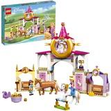 LEGO Disney Princess Le scuderie reali di Belle e Rapunzel, Giochi di costruzione Set da costruzione, 5 anno/i, Plastica, 239 pz, 586 g