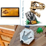 LEGO Jurassic World 76964 Fossili di Dinosauro: Teschio di T. Rex Giocattolo, Giochi per Bambini 9+ con Fossile da Costruire, Giochi di costruzione Giochi per Bambini 9+ con Fossile da Costruire, Set da costruzione, 9 anno/i, Plastica, 577 pz, 664 g