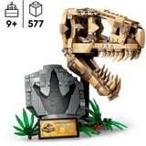 LEGO Jurassic World Fossili di dinosauro: Teschio di T.rex, Giochi di costruzione Set da costruzione, 9 anno/i, Plastica, 577 pz, 664 g