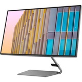 Lenovo Q27h-10 68,6 cm (27") 2560 x 1440 Pixel Quad HD LED Grigio Nero/grigio, 68,6 cm (27"), 2560 x 1440 Pixel, Quad HD, LED, 6 ms, Grigio