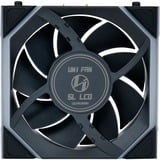Lian Li UNI FAN SL120 LCD Wireless, Ventola Nero