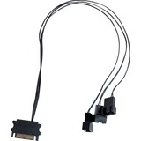 Lian Li UNI FAN SL120 LCD Wireless, Ventola Nero