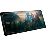 Logitech G840 XL Gaming Mouse Pad League of Legends Edition Tappetino per mouse per gioco da computer Multicolore, Gioco mouse pad multi colorata, Multicolore, Immagine, Gomma, Barra appoggiaferro antiscivolo, Tappetino per mouse per gioco da computer